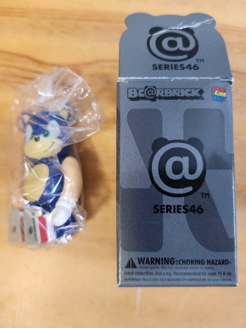 BE@RBRICK Series 46 100% Sonic the Hedgehog Sega